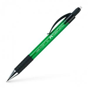 *Automatinis pieštukas Faber-Castell Grip Matic, 0,5mm, žalios spalvos korpusas