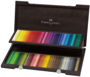 Spalvoti pieštukai Faber-Castell Polychromos, 120 spalvų