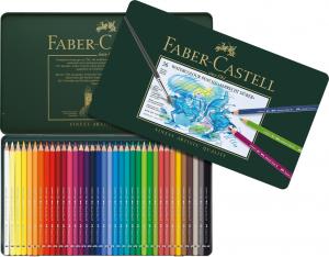 Spalvoti akvareliniai pieštukai Faber-Castell Albrecht Dürer , 36 spalvų