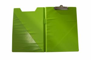 Pagrindas rašymui Ecopolimer Panta Plast, A4, atverčiamas, su prispaudėju viršuje, žalios spalvos