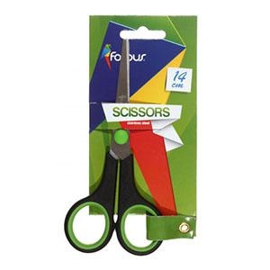 Žirklės 14 cm Forpus gumuotos
