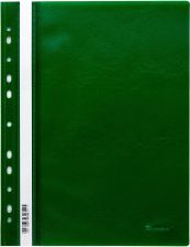 Segtuvėlis skaidriu viršėliu PP A4 tamsiai žalias su perforacija