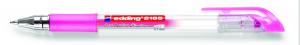Gelinis rašiklis Edding Gel Roller 2185, 0.7mm, rožinės spalvos