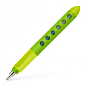 Plunksnakotis Faber-Castell Scribolino, dešiniarankiams, šviesiai žalios spalvos korpusas
