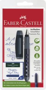 Plunksnakotis Faber-Castell Scribolino, dešiniarankiams, mėlynos spalvos