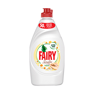 Indų ploviklis Fairy Sensitive Camomile & Vit E, 450ml