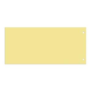 Skirtukai dokumentams kartoniniai 10,5x24cm FORPUS 100vnt., geltoni