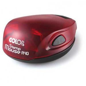Kišeninis antspaudas Colop Mouse R40, raudonos spalvos
