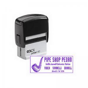 Antspaudo korpusas Colop Printer C40, juodas spalvos