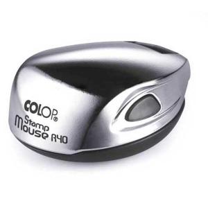 Kišeninis antspaudas Colop Mouse R40, chromo spalvos