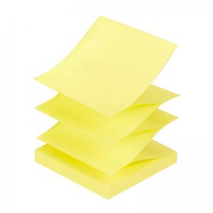 Lipnūs lapeliai Forpus Z-Notes 75x75mm 1blokelis x100lapelių, geltona sp.