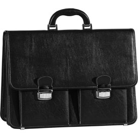**Portfelis Panta Plast Business I, juodos spalvos
