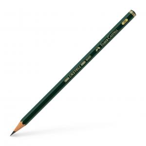 Pieštukas Faber-Castell 9000, 2B, be trintuko, padrožtas