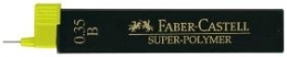 Grafitai Faber-Castell Super Polymer, B, 0.35mm, 12 vnt.