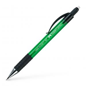 *Automatinis pieštukas Faber-Castell Grip Matic, 0,7mm, žalios spalvos korpusas