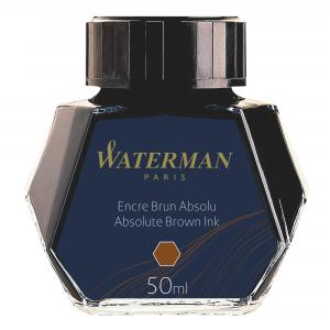 Rašalas Waterman, 50ml, rudos spalvos