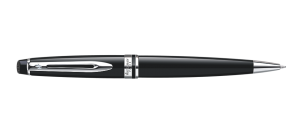 Pasukamas tušinukas Waterman Expert-3, Black Lacquer, CT