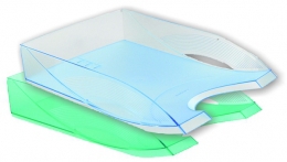 *Dokumentų lentynėlė College, A4, plastikinė, skaidri