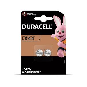 Elementai Duracell LR44 (A76) 1,5V, šarminiai, 2 vnt