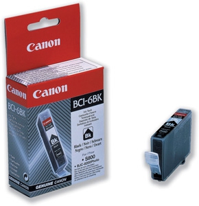 Rašalo kasetė BCI-6BK Juoda