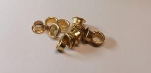 Kniedės Nr.8E, 5.5mm, iki 15 lapų, varinės, 1000vnt.