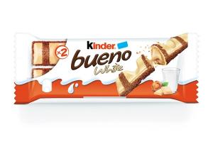Vaflinis batonėlis Kinder Bueno White  39g