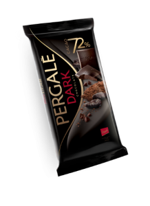 Juodasis šokoladas Pergalė Dark 72% Cocoa, 85g