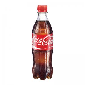 Coca-Cola gėrimas, plastikiniame buteliuke, 0.5l (D)