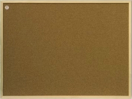 Kamštinė lenta mediniu rėmu 2x3 Eco, matmenys 120x80cm TC128/C