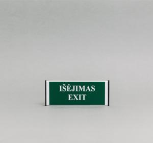 Informaciniai lipdukas IŠĖJIMAS 130x230mm.