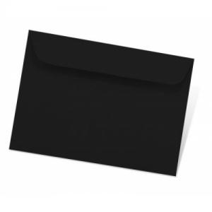 Dekoratyvinis vokas Artoz C6, 114x162mm, 100g, juodos, 1vnt