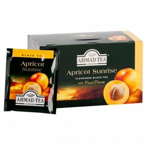 Juodoji arbata Ahmad Apricot, 20x2g