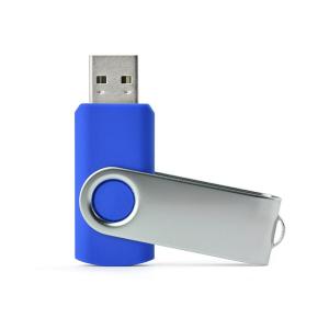 **USB atmintinė Twister, 4GB, mėlynos spalvos