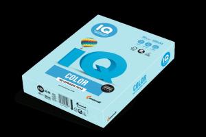 Spalvotas biuro popierius IQ, A4, 80g, MB30, šviesiai mėlynos spalvos, 500 lapų