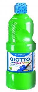 Akriliniai dažai Fila Giotto, 500ml, žalios spalvos