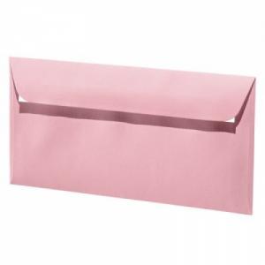 Dekoratyvinis vokas Artoz C65, 114x224mm, 100g, šviesiai rožinės spalvos, 1vnt