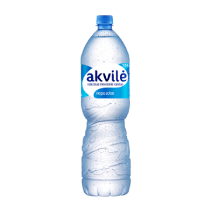 Natūralus mineralinis vanduo AKVILĖ, negazuotas, 1,5 l, PET D