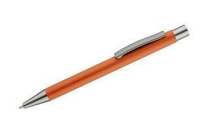 Automatinis tušinukas Goma, metalinis, gumuotas, oranžinės spalvos