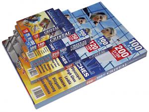 Laminavimo vokeliai A7, 80x111mm, 150 mikronų, 100vnt