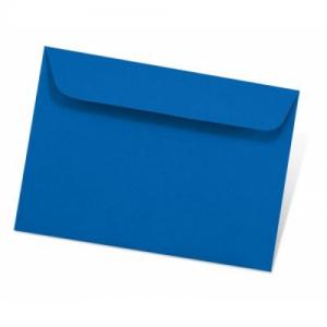 Dekoratyvinis vokas Paper Poetry C6, 114x162mm, 100g, mėlynos spalvos, 1vnt