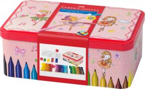 Flomasteriai Faber-Castell CONNECTOR ballerina, 33 spalvos
