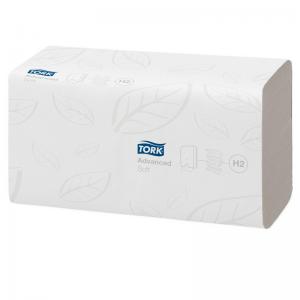 Servetėlės Tork Multifold Premium Soft H2 (120288), 2 sluoksniai, baltos spalvos, 110 lapelių