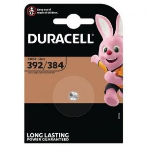 Elementas Duracell 392/384 (SR41) 1,5V, sidabro oksido, 1 vnt