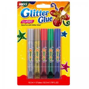 Klijai su blizgučiais Amos Classic 5 vnt. - 10.5 ml