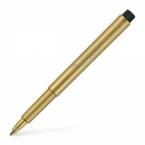 Rašiklis piešimui Faber-Castell PITT Artist Pen, 1.5mm, #250 Gold