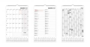 Pakabinamas kalendorius Timer Mono Planner