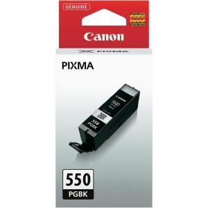 Rašalo kasetė Canon PGI-550 PGBK, juoda, 15 ml, originalas