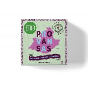 Žolelių arbata Etno Provansas, žolelių arbata su levandomis, 20 pak.