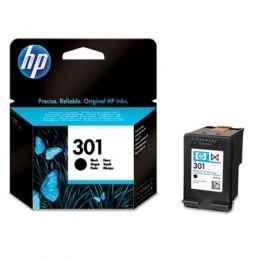 Rašalo kasetė HP CH561EE, Nr, 301, juoda, 190 psl, originali