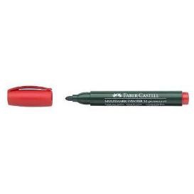 *Permanentinis žymeklis Faber-Castell Winner 52, 2.8mm, apvaliu galiuku, raudonos spalvos